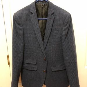 ASOS Blue Houndstooth Suit